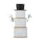 Glitzhome® 17" Metal Stacked Box Snowman Table Décor